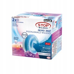 CERESIT POCHŁANIACZ STOP WILGOCI AERO LAWENDOWE 2X450 g.