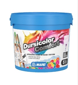 MAPEI FARBA BIAŁA MATOWA DURSICOLOR COMFORT 5L