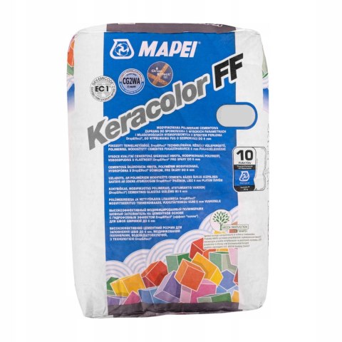 MAPEI FUGA CEMANTOWA KERACOLOR FF 20kg 100 BIAŁA