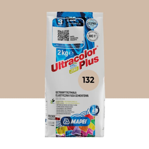 MAPEI FUGA CEMENTOWA ULTRACOLOR PLUS 132 BEŻ 2KG MAPEI FUGA CEMENTOWA ULTRACOLOR PLUS 132 BEŻ 2KG