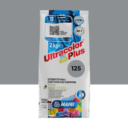 MAPEI FUGA CEMENTOWA ULTRACOLOR PLUS 2 kg. 125 ZAMKOWA SZARA