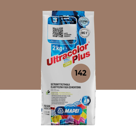 MAPEI FUGA ULTRACOLOR PLUS 142 BRĄZ 2KG MAPEI FUGA ULTRACOLOR PLUS 142 BRĄZ 2KG