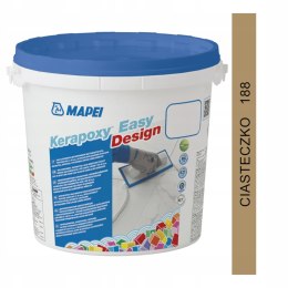 MAPEI KERAPOXY EASY DESIGN 188 CIASTECZKO 3KG FUGA EPOKSYDOWA