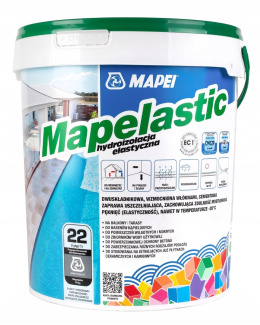 MAPEI MAPELASTIC ZERO 16 kg. CEMENTOWA HYDROIZOLACJA 2-SKŁADNIKOWA