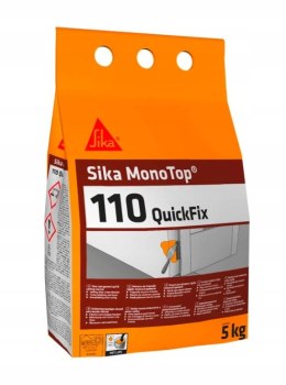 SIKA MONOTOP-110 QUICKFIX 5 kg. SZYBKOWIĄŻĄCA ZAPRAWA MONTAŻOWA