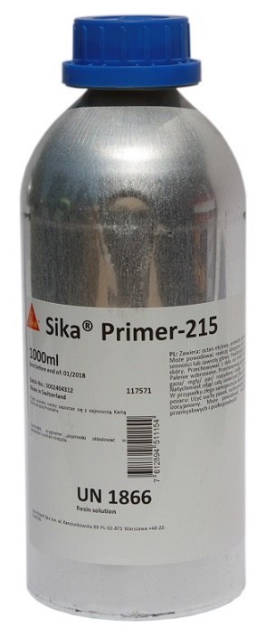 SIKA PRIMER 215 DO GRUNTOWANIA TWORZYW SZTUCZNYCH 1 L.