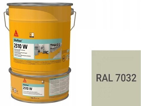 SIKA SIKAFLOOR 2510W BARWIONA ŻYWICA EPOKSYDOWA DO POSADZEK RAL 7032 20 kg