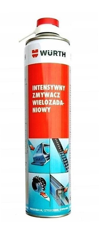 WURTH INTENSYWNY ZMYWACZ WIELOZADANIOWY CZYŚCI ODTŁUSZCZA 600 ml.