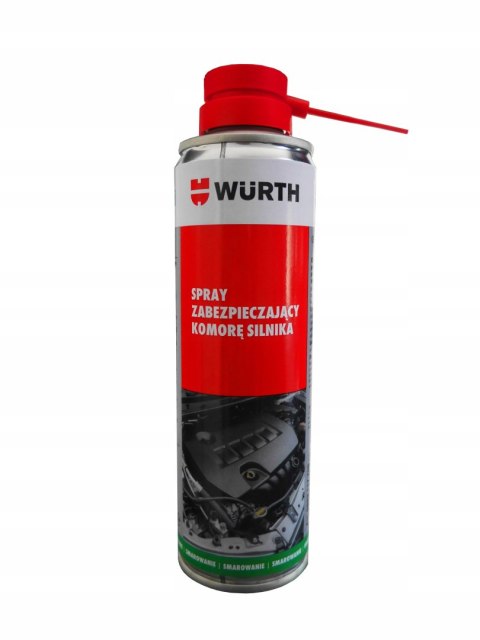 WURTH SPRAY ZABEZPIECZAJĄCY KOMORĘ SILNIKA ANTY KUNA NA KUNY DO AUTA 250ML