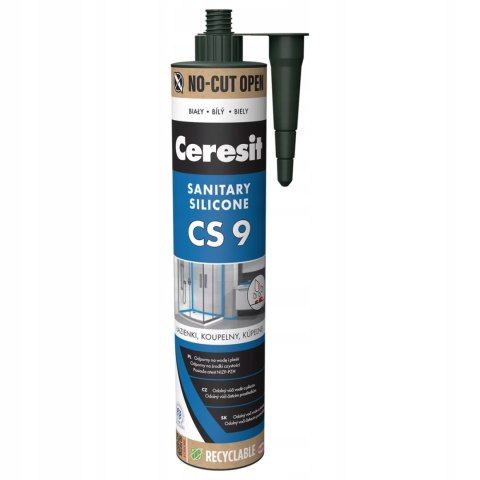 CERESIT SILIKON SANITARNY CS9 BIAŁY 280ml.
