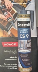 CERESIT SILIKON SANITARNY CS9 BIAŁY 280ml