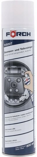 FORCH R5007 ZMYWACZ DO HAMULCÓW I CZĘŚCI MONTAŻOWYCH PREMIUM 600 ml.