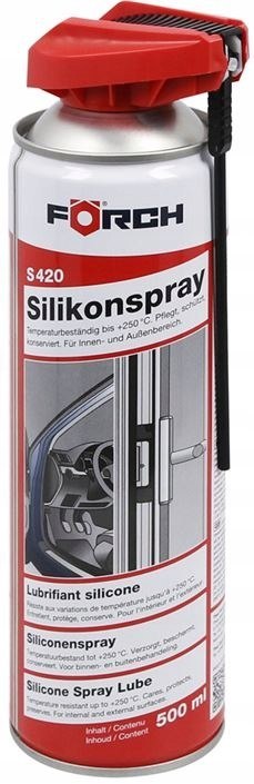 FORCH S420 SILIKON SPRAY ANTYSTATYCZNY 500 ML.