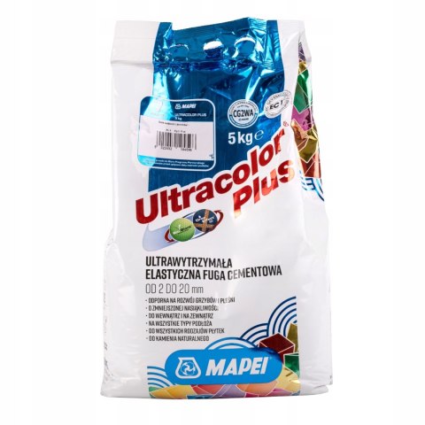 MAPEI ELASTYCZNA FUGA CEMENTOWA ULTRACOLOR PLUS 137 KARAIBSKI 5 KG,