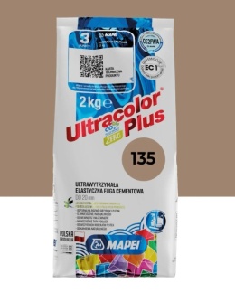 MAPEI FUGA CEM. ULTRACOLOR PLUS 135 ZŁOTY PYŁ 2 KG