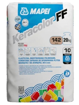 MAPEI FUGA CEMENTOWA KERACOLOR FF 20kg 142 BRĄZOWA