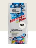 MAPEI FUGA CEMENTOWA ULTRACOLOR PLUS 100 BIAŁA 2 KG