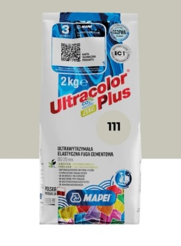 MAPEI FUGA CEMENTOWA ULTRACOLOR PLUS 111 SREBRNY 2 KG