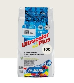 MAPEI FUGA CEMENTOWA ULTRACOLOR PLUS 5 kg. 100 BIAŁA