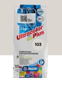 MAPEI FUGA ULTRACOLOR PLUS 103 KSIĘŻYCOWA BIAŁA 2 KG