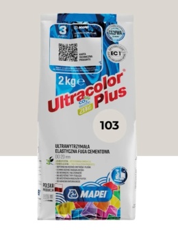 MAPEI FUGA ULTRACOLOR PLUS 103 KS.BIAŁA 2 KG