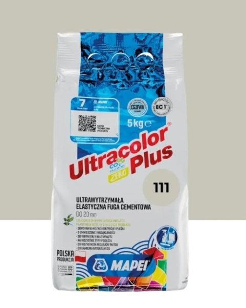 MAPEI FUGA ULTRACOLOR PLUS 111 SREBRNA 5kg