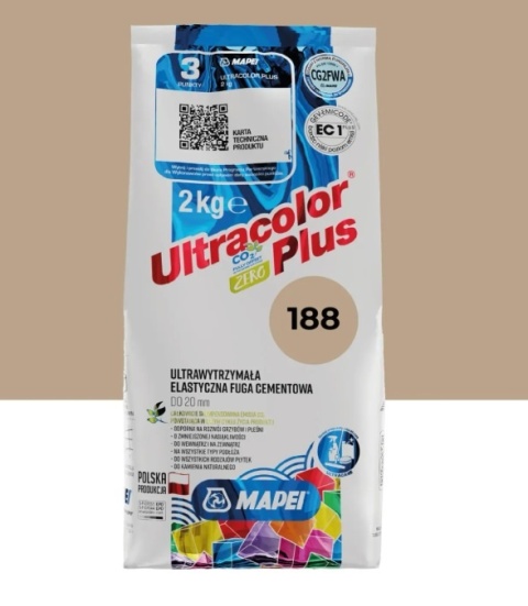 MAPEI FUGA ULTRACOLOR PLUS 188 CIASTECZKO 2 kg.