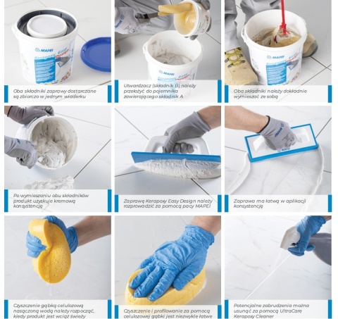 MAPEI KERAPOXY EASY DESIGN FUGA EPOKSYDOWA 152 LUKRECJA 1,5 kg