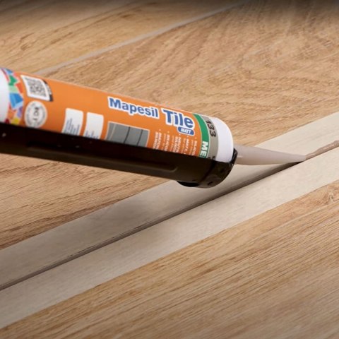 MAPEI MAPESIL TILE MATT MATOWY BEZROZPUSZCZALNIKOWY SILIKON 100 BIAŁY MAPEI MAPESIL TILE MATT MATOWY BEZROZPUSZCZALNIKOWY SILIKON 100 BIAŁY