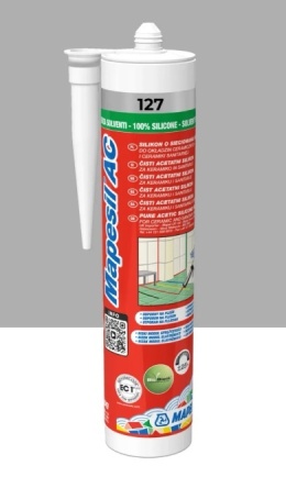 MAPEI SILIKON MAPESIL 127 ARKTYCZNY SZARY 310 ml