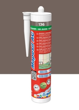 MAPEI SILIKON MAPESIL 136 BRUNATNY 310 ml