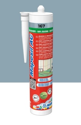 MAPEI SILIKON MAPESIL 167 NIEBIESKI AVIO 310 ml.