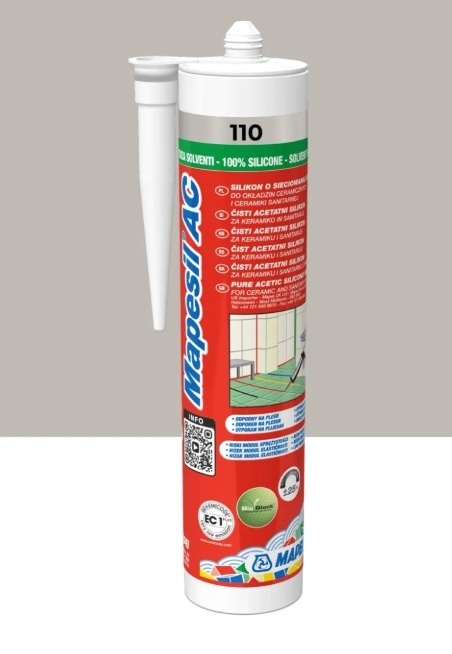 MAPEI SILIKON MAPESIL AC 110 MANHATTAN 310 ml.