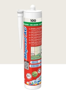 MAPEI SILIKON SANITARNY MAPESIL 100 BIAŁY 310ml.