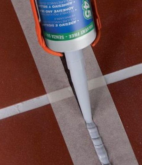 MAPEI SILIKON SANITARNY MAPESIL AC 119 LONDYŃSKI SZARY 310 ml