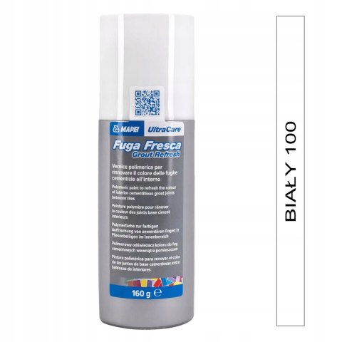 MAPEI ULTRACARE FUGA FRESCA Renowator fug cementowych 160g 100 biały