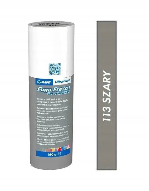 MAPEI ULTRACARE FUGA FRESCA Renowator fug cementowych 160g 113 SZARY