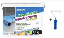 MAPELASTIC AQUADEFENSE ZERO 7,5kg + WAŁEK 10 cm Z UCHWYTEM GRATIS