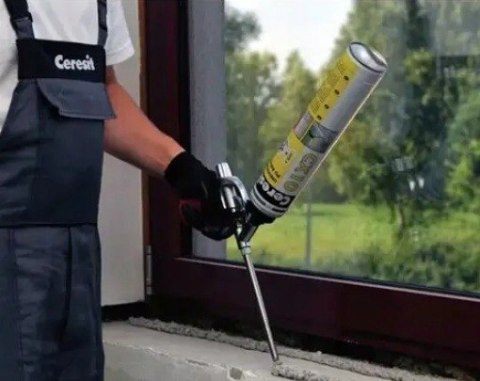 Pianoklej montażowy CERESIT CX 10 850ml x 12szt. + PISTOLET