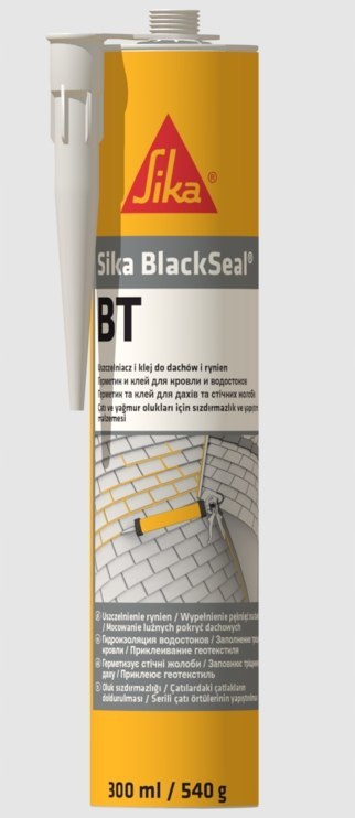SIKA BLACKSEAL BT CZARNY USZCZELNIACZ DEKARSKI 300 ml.
