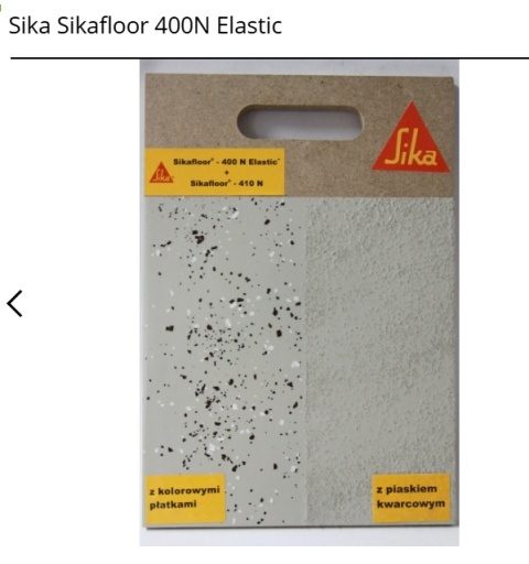 SIKA POWŁOKA POLIURETANOWA SIKAFLOOR 400N ELASTIC RAL 7024 GRAFIT 6 kg