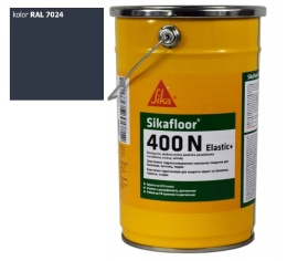 SIKA POWŁOKA POLIURETANOWA SIKAFLOOR 400N ELASTIC RAL 7024 GRAFIT 6KG