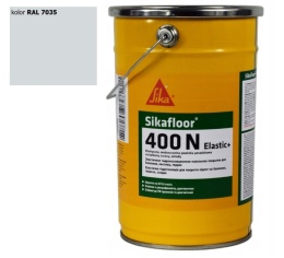 SIKA POWŁOKA POLIURETANOWA SIKAFLOOR 400N ELASTIC RAL 7035 SZARY 6KG