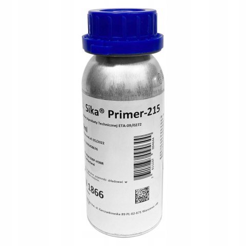 SIKA PRIMER 215 DO GRUNTOWANIA TWORZYW SZTUCZNYCH 250 ml.