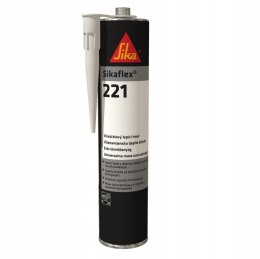 SIKA SIKAFLEX 221 MASA USZCZELNIAJĄCA KLEJ ODPORNY NA KOROZJĘ CZARNA 300ml.
