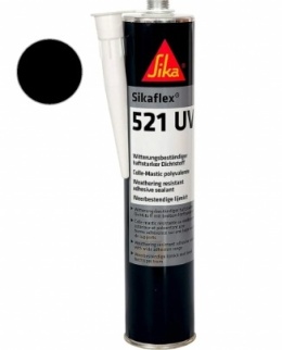SIKA SIKAFLEX 521 UV ODPORNY NA WARUNKI POGODOWE KLEJ CZARNY 300ml.