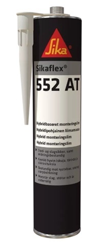 SIKA Sikaflex-552 AT 300ml. CZARNY POLIMEROWY KLEJ KONSTRUKCYJNY