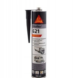 SIKAFLEX 621 CZARNY 300ml KLEJ I USZCZELNIACZ BEZ UŻYCIA PRIMERA