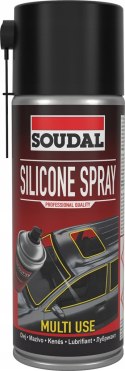 SOUDAL PREPARAT SMARUJĄCO-ZABEZPIECZAJĄCY SILICONE SPRAY 400 ML